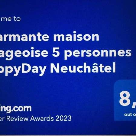 Charmante Maison Villageoise 5 Personnes Happyday Neuchatel Saint-Blaise المظهر الخارجي الصورة